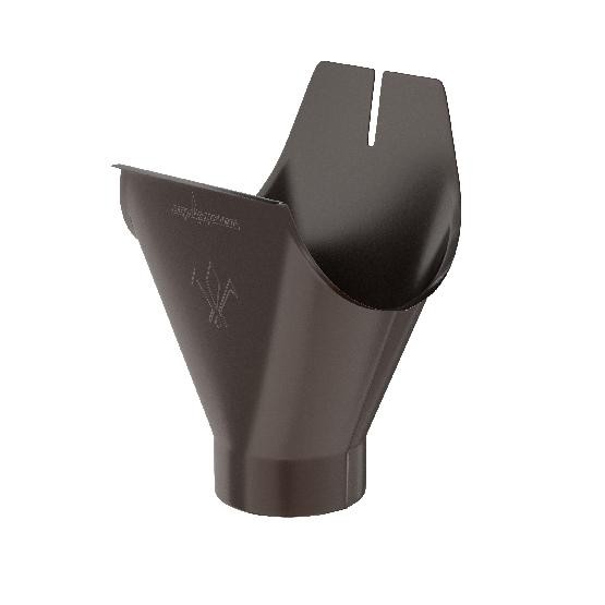 Водосток Aquasistem, система 150/100 - Воронка желоба RR 32 Тёмно Коричневый купить в Ижевске