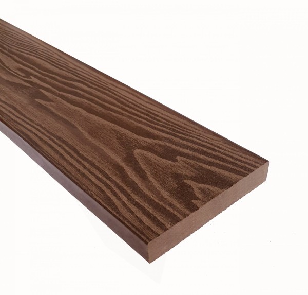 Террасная доска из ДПК Terrapol Смарт 3D Полнотелая без паза Орех Милано купить в Ижевске