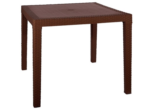 Стол квадратный FIJI Quatro Table Коричневый купить в Ижевске
