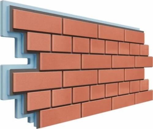 Термопанели Доломит Кирпич 40 мм Красный купить в Ижевске