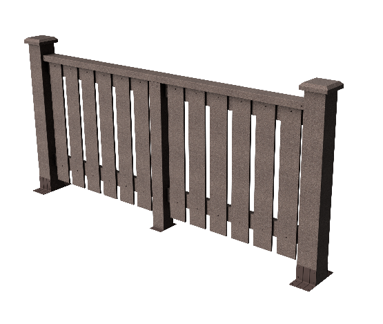 Ограждения декоративное ДПК GRINDERDECO Вилидж венге купить в Ижевске