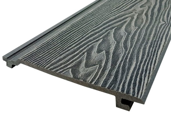 Сайдинг Darvolex 185x19x3000мм, 3D тиснение Серый купить в Ижевске