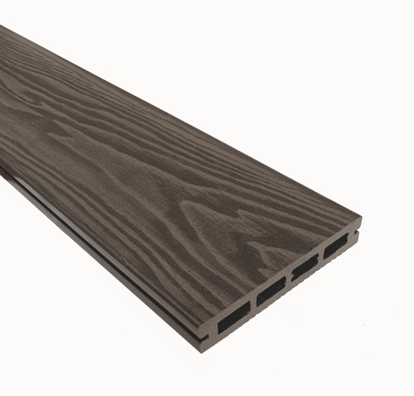 Террасная доска из ДПК Terrapol Смарт 3D Пустотелая с пазом Тик Киото купить в Ижевске