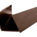 Уголок ДПК для сайдинга 70x70x3000мм Коричневый купить в Ижевске
