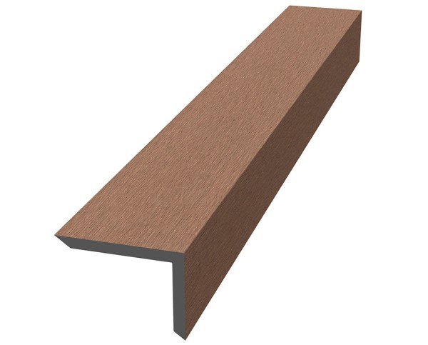 Уголок ДПК для террасной доски NauticPrime, 60x40x2900мм Кедр купить в Ижевске