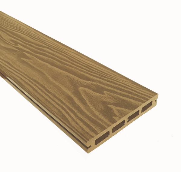 Террасная доска из ДПК Terrapol Смарт 3D Пустотелая с пазом Дуб Севилья купить в Ижевске