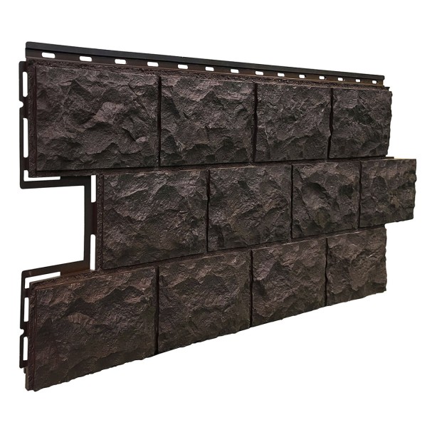 Фасайдинг Серия «Доломит» Тёмно Коричневый купить в Ижевске