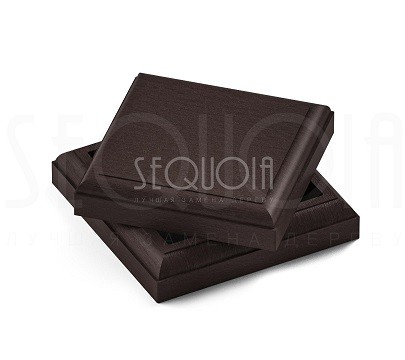 Комплект крышка/юбка для столба SEQUOIA BROWN купить в Ижевске