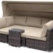 Диван-Трансформер AFINA плетеный из иск. ротанга AFM-320B Brown купить в Ижевске