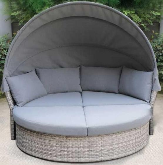 Диван-Трансформер AFINA плетеный из иск. ротанга AFM-325G Grey купить в Ижевске