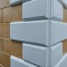 Угол Наружный к Фасадным Термопанелям Доломит Дагестанский Камень 400 мм Белый купить в Ижевске