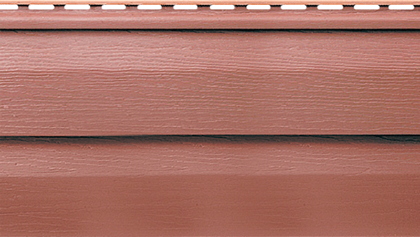 Виниловый сайдинг Канада плюс премиум, красно-коричневый купить в Ижевске
