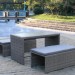 Диван-Трансформер AFINA плетеный из иск. ротанга S330G-W78 Grey купить в Ижевске