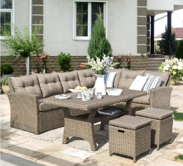 Комплект мебели AFINA плетеной из иск. ротанга AFM-307B Beige купить в Ижевске