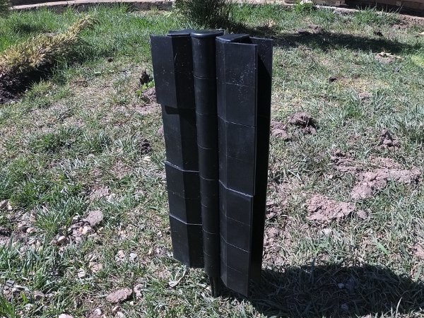 Угловой элемент поворотный, пластиковый от 60° до 300° для доски 300х30 мм из ДПК чёрный Holzhof купить в Ижевске