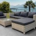 Комплект мебели AFINA плетеной из иск. ротанга YR821G Grey/Grey купить в Ижевске