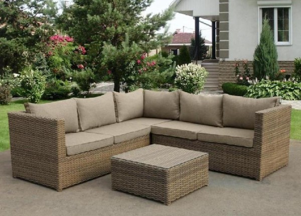 Комплект мебели AFINA плетеной из иск. ротанга YR825B Beige купить в Ижевске