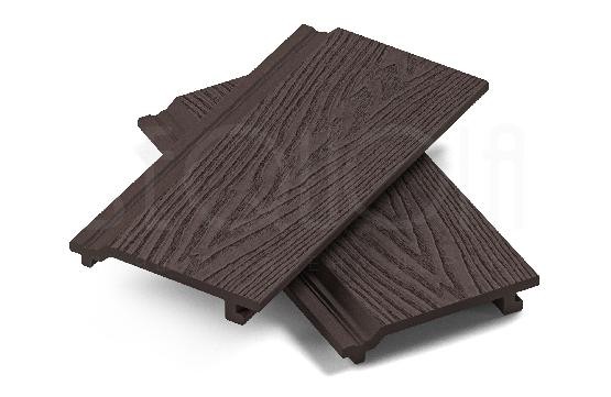 Доска фасадная ДПК 3D SEQUOIA Evolution WOOD BROWN купить в Ижевске