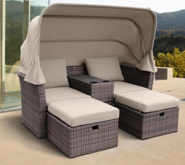 Комплект мебели AFINA плетеной из иск. ротанга AFM-330B Brown купить в Ижевске