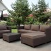 Комплект мебели AFINA плетеной из иск. ротанга YR821A Brown/Beige купить в Ижевске