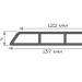 Доска Ромбус 3D ДПК Outdoor STORM GREY серая микс купить в Ижевске