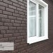 Фасадная панель Ю-Пласт Стоун Хаус Кирпич Коричневый купить в Ижевске