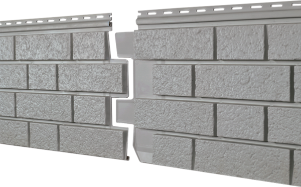 Фасадная панель Ю-пласт Стоун Хаус S-Lock Клинкер Нордик дым купить в Ижевске