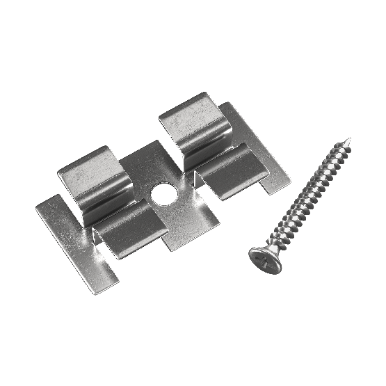 Клипса с саморезом, Grinder шовный монтаж 5 mm купить в Ижевске