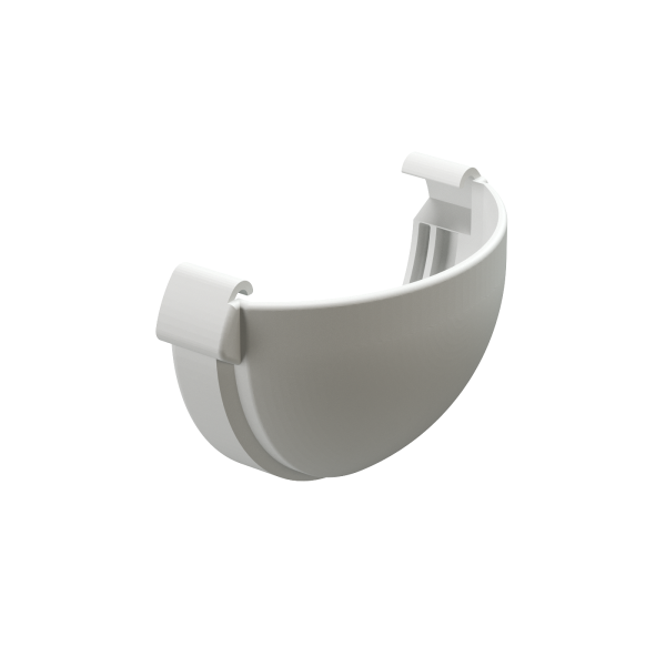 Заглушка желоба Docke Lux ПВХ Пломбир купить в Ижевске