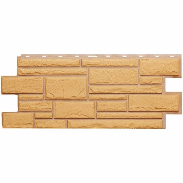 Фасадная панель Техоснастка, Камень Дикий, Бежевый купить в Ижевске