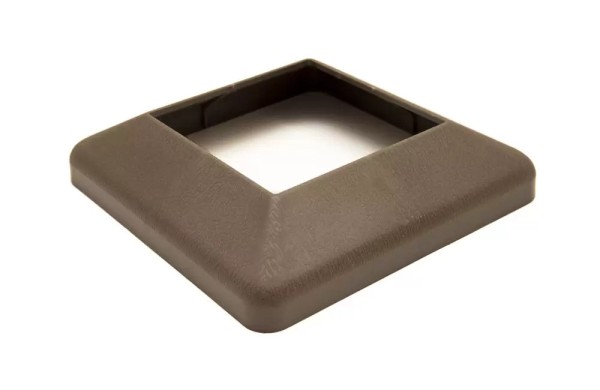 Крышка нижняя ПВХ для столба Deckart 100х100 Венге купить в Ижевске