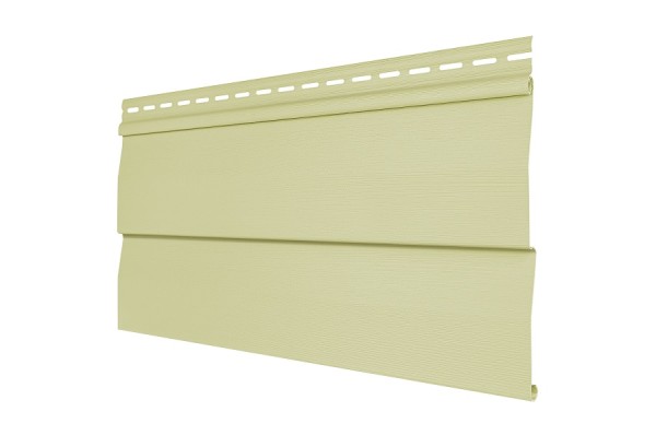 Виниловый сайдинг Tecos - корабельный брус, светло-желтый  купить в Ижевске