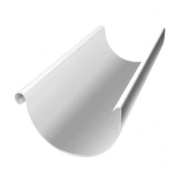 Водосток Grand Line 125x90 – Желоб 3м RAL 9003 купить в Ижевске