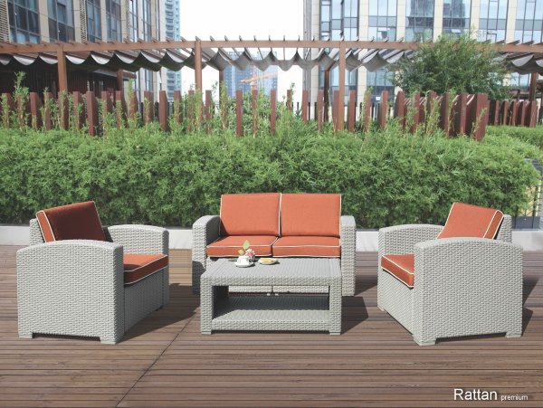 Уличные диваны и кресла коллекции Rattan Premium 4 купить в Ижевске