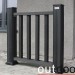 Ограждение из ДПК Outdoor Классик 3D STORM чёрный купить в Ижевске