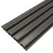 Фасадная доска из ДПК Faynag Wood Рейка Мокрый Асфальт купить в Ижевске
