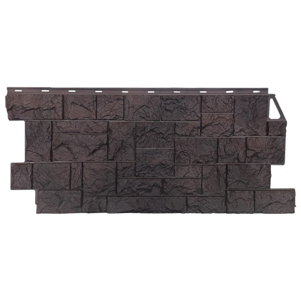 Фасадная панель FineBer, Камень Дикий, Коричневый купить в Ижевске