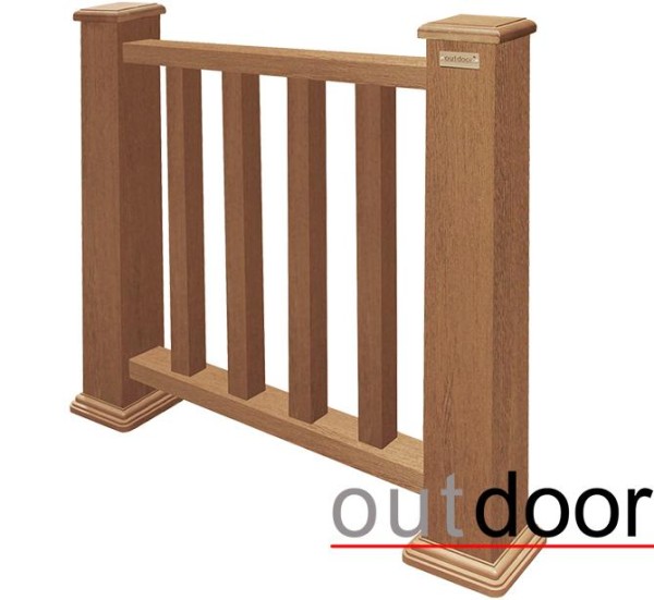 Ограждение из ДПК Outdoor Классик 3D STORM дуб купить в Ижевске