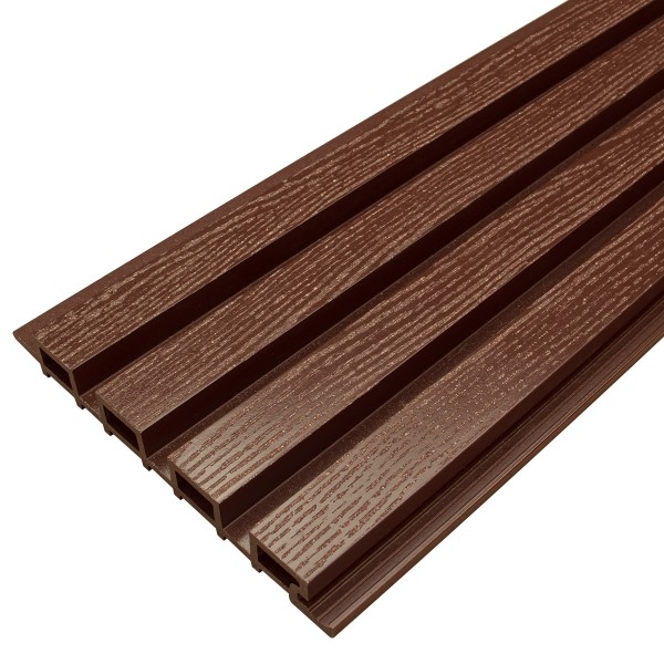 Фасадная доска из ДПК Faynag Wood Рейка Шоколад купить в Ижевске
