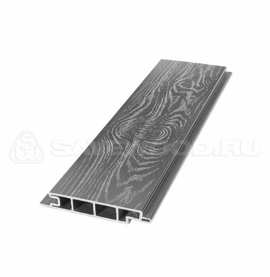 Террасная доска из ДПК SW Padus тангенциальный распил «SaveWood» пепельный купить в Ижевске