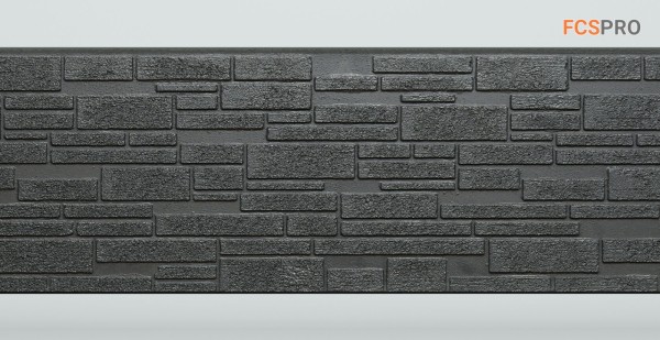 Фиброцементные панели FCS Simple АА1 (под камень) купить в Ижевске