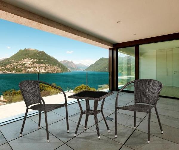 Комплект плетеной мебели AFINA из иск. ротанга T25A/Y137C-W53 Brown 2Pcs купить в Ижевске