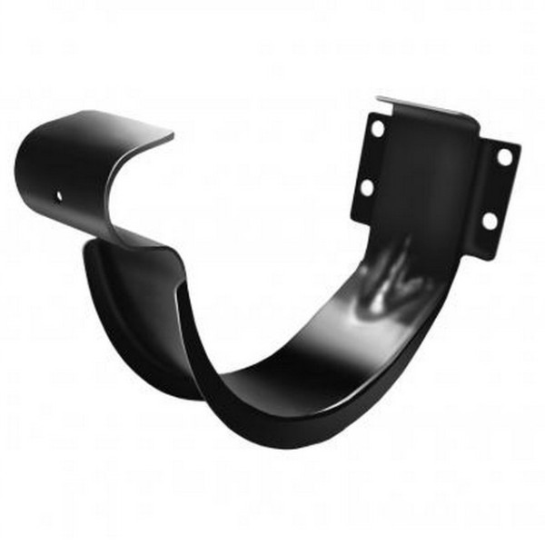 Водосток Grand Line 125x90 – Держатель желоба RAL 9005 купить в Ижевске