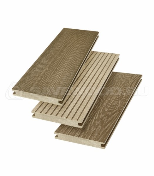 Террасная доска SW Fraxinus (R) полнотелая «SaveWood» Тик купить в Ижевске