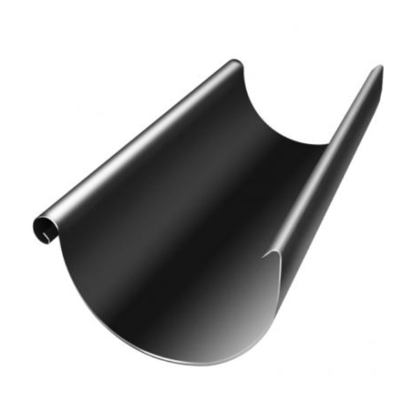 Водосток Grand Line 125x90 – Желоб 3м RAL 9005 купить в Ижевске