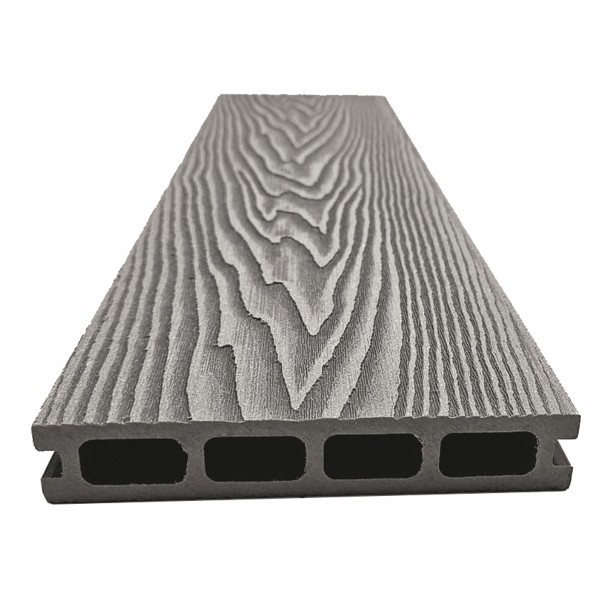 Террасная доская ДПК NanoWood Double 3D Серый купить в Ижевске