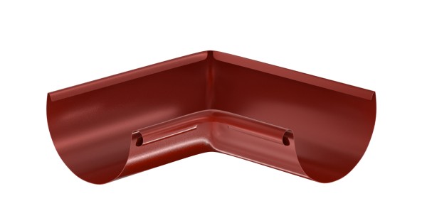 Водосток Aquasistem, система 150x100 - Угол желоба, внутренний 90° RR 29 Бургундский купить в Ижевске
