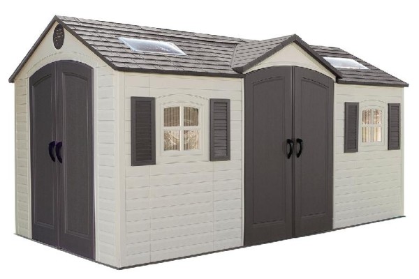 Сарай пластиковый LifeTime 15x8 DD купить в Ижевске