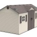 Сарай пластиковый LifeTime 15x8 DD купить в Ижевске