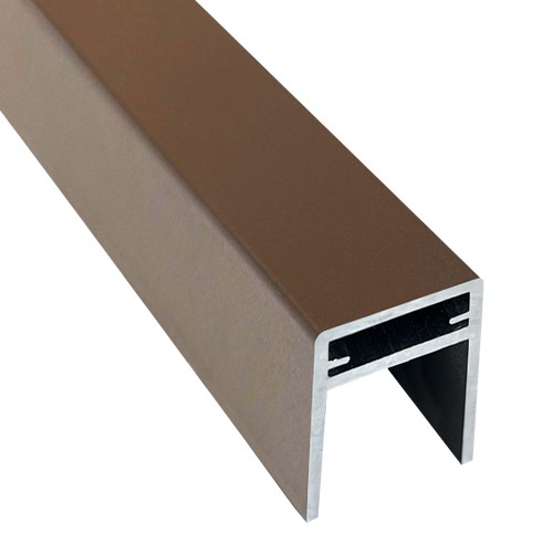 П-профиль Алюминиевый EasyDecking 35x25 Венге купить в Ижевске